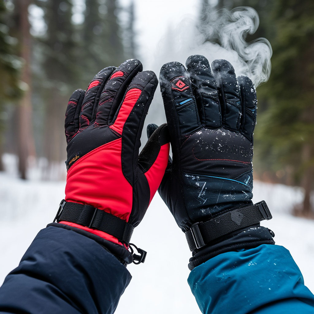 Heated gloves vs regular cold weather performance