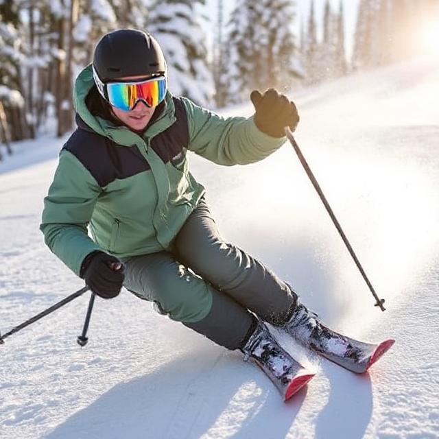 how to do parallel ski turns