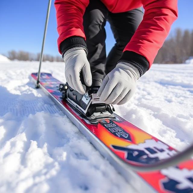 how to repair ski base