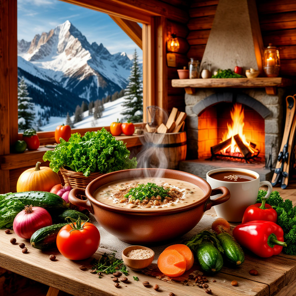Post ski meals fuel winter recovery